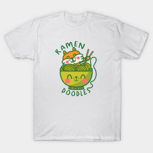 DOGGY RAMEN DOODLES T-Shirt